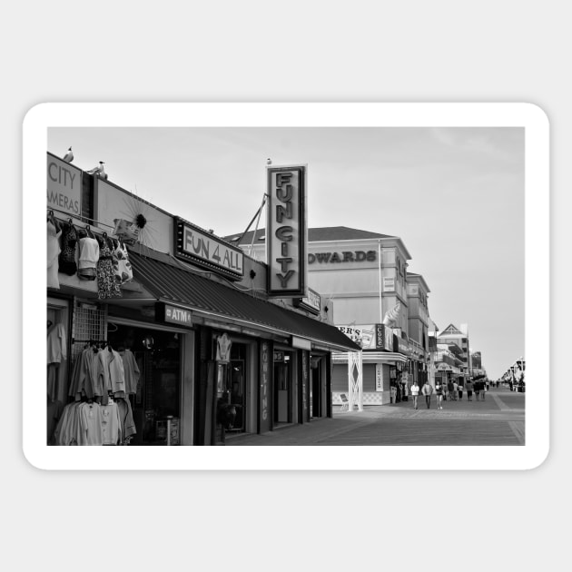 Ocean City Boardwalk Sticker by searchlight